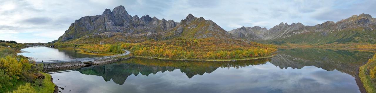 Wildlife Panorama Lofoten Bostad Exterior foto